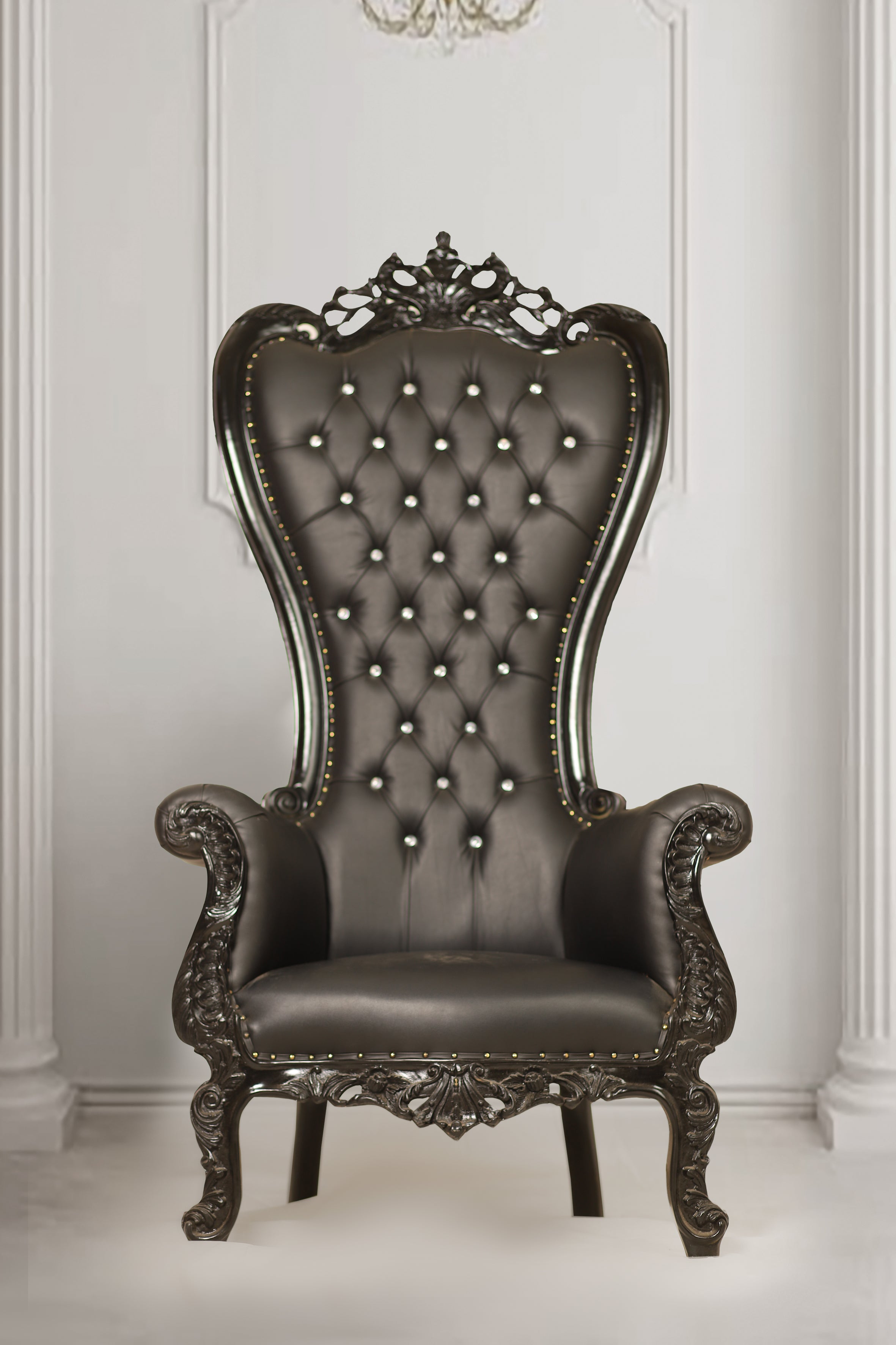 Brown Throne Chair