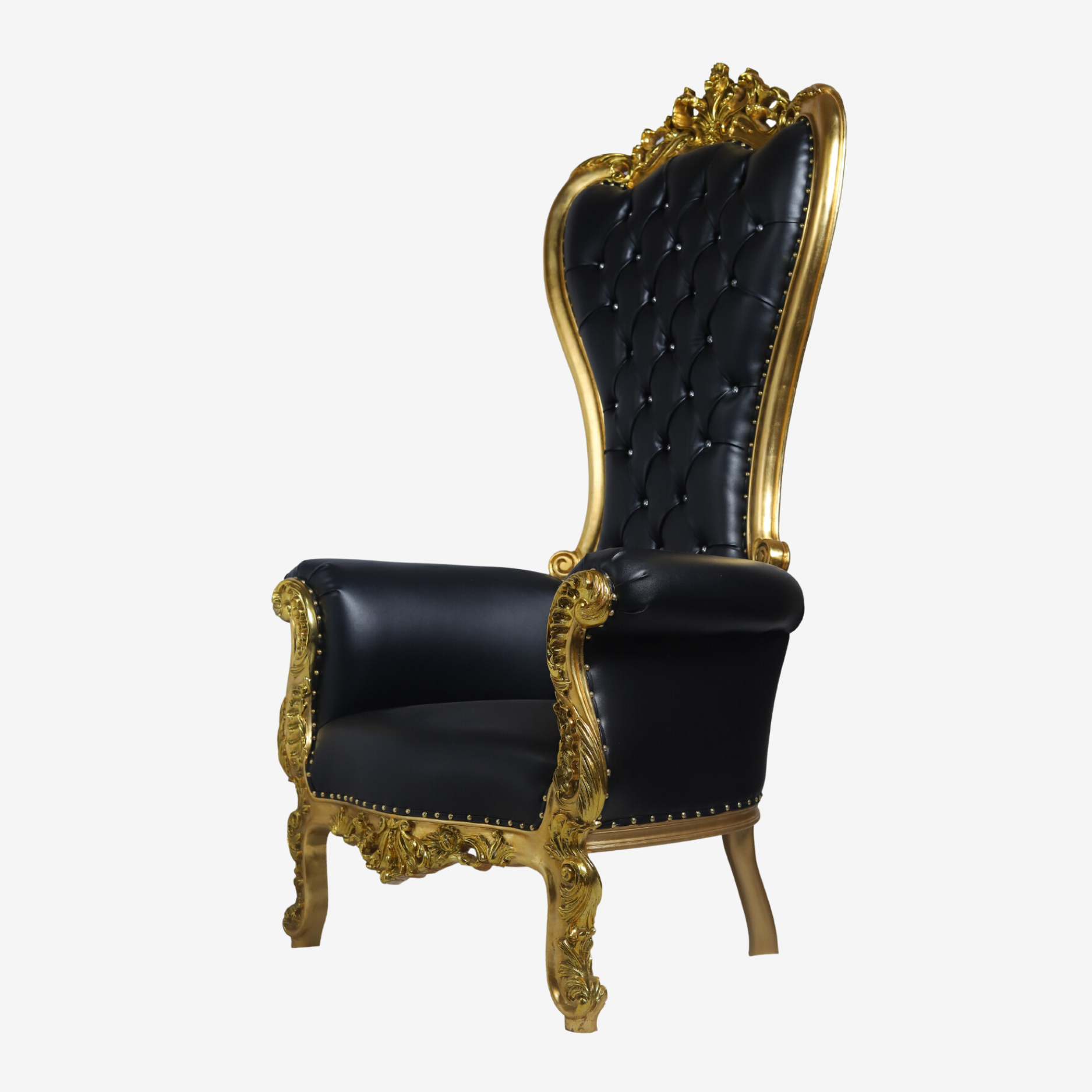 Black Throne Chair