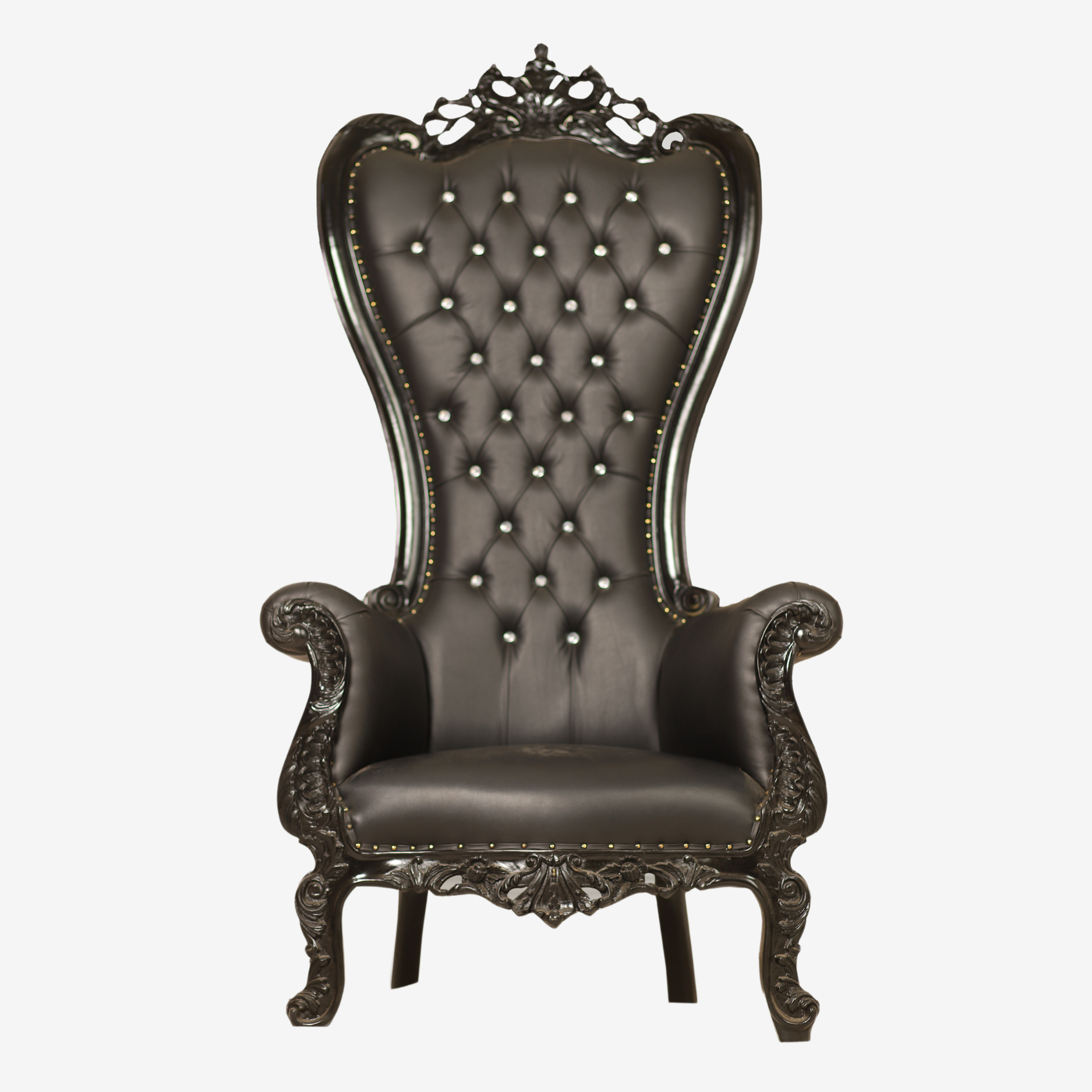 Brown Throne Chair