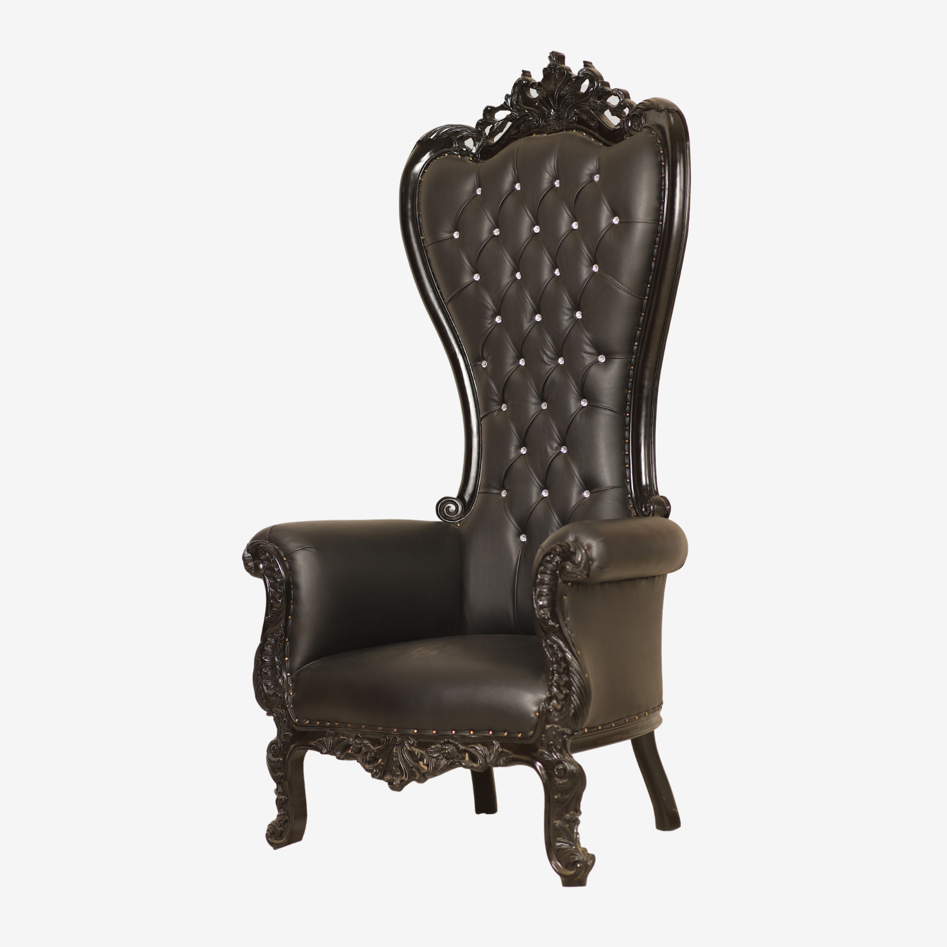 Brown Throne Chair