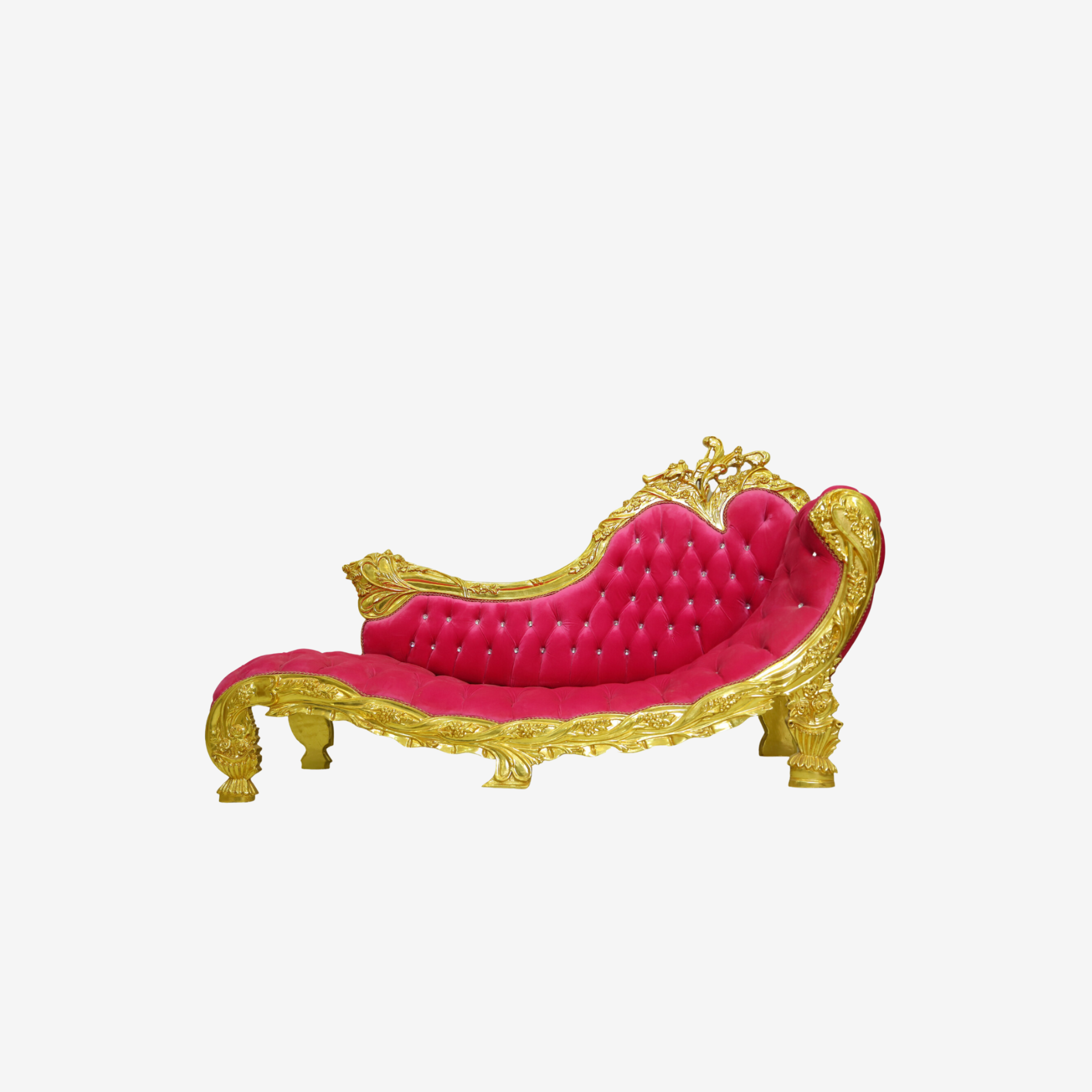 Pink Gold Sofa