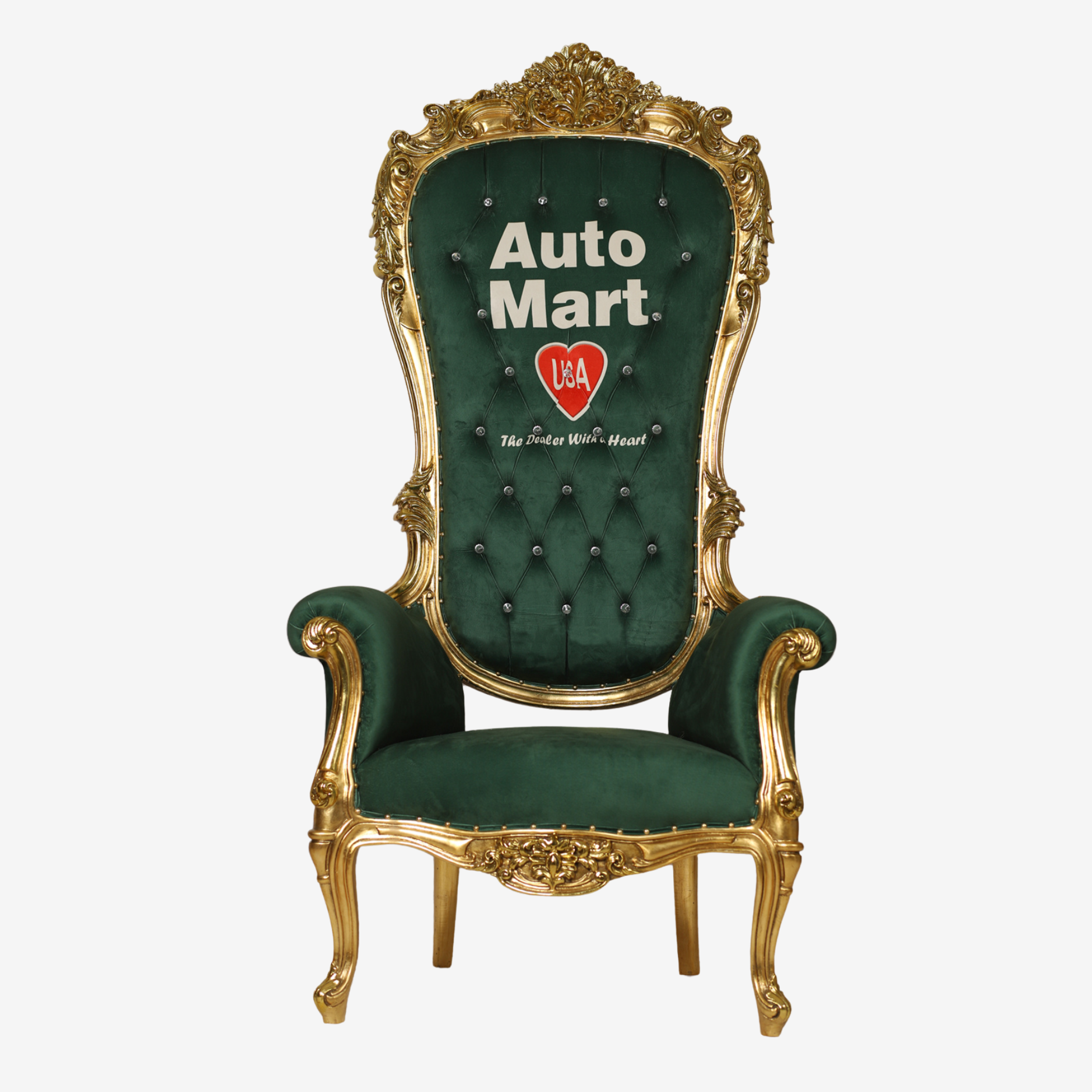 Green Throne Chair