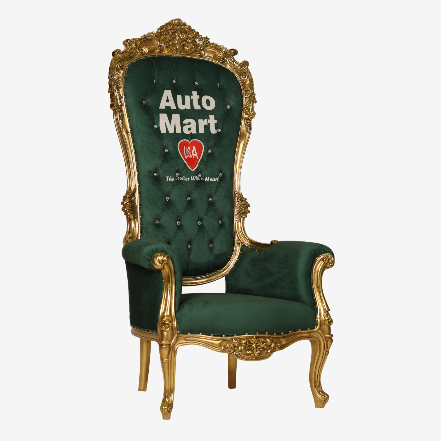 Green Throne Chair